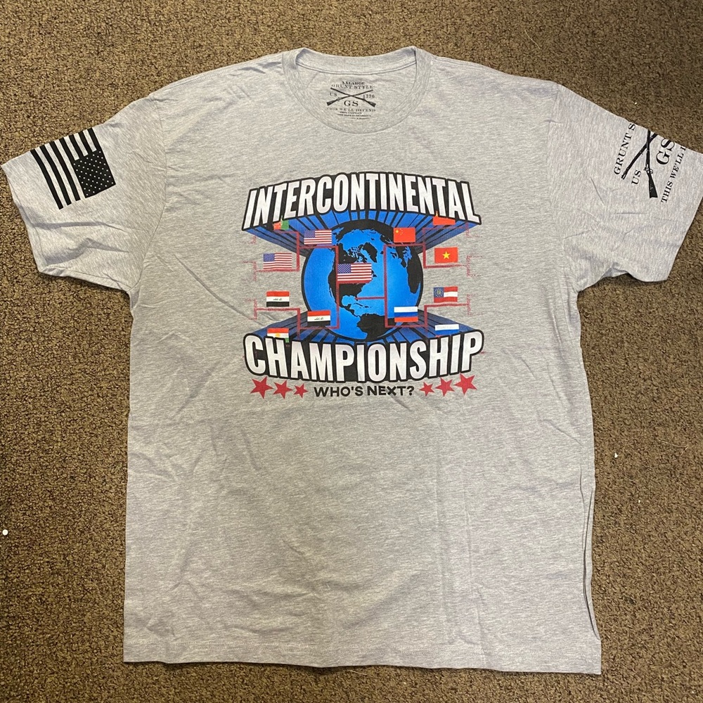 Brand new grunt style mystery shirt ordered a large and they sent an XXL